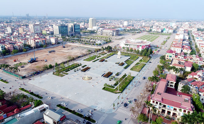 Diện mạo Bắc Giang nhìn từ trên cao