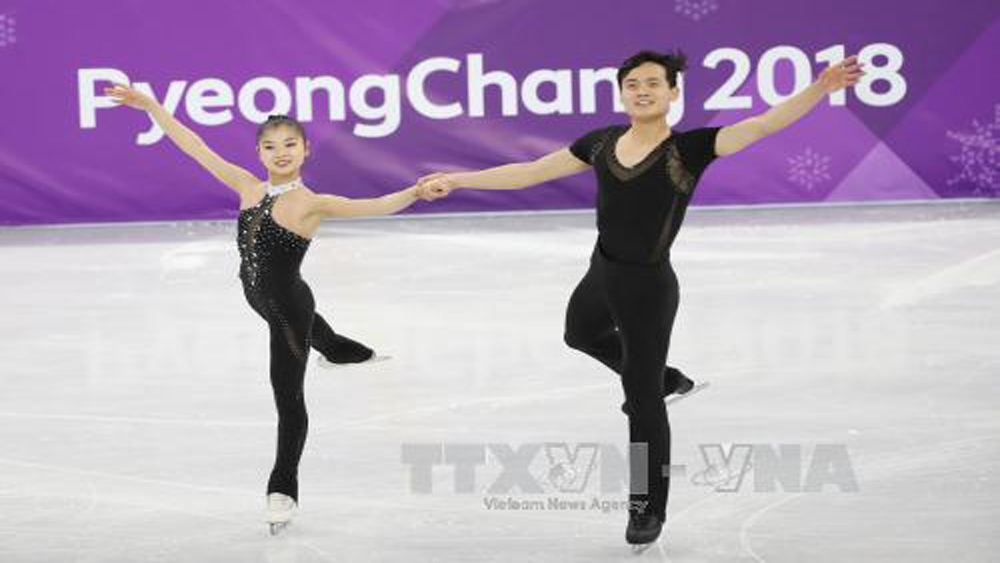 Olympic PyeongChang 2018: Cặp vận động viên Triều Tiên được cổ vũ nhiệt tình