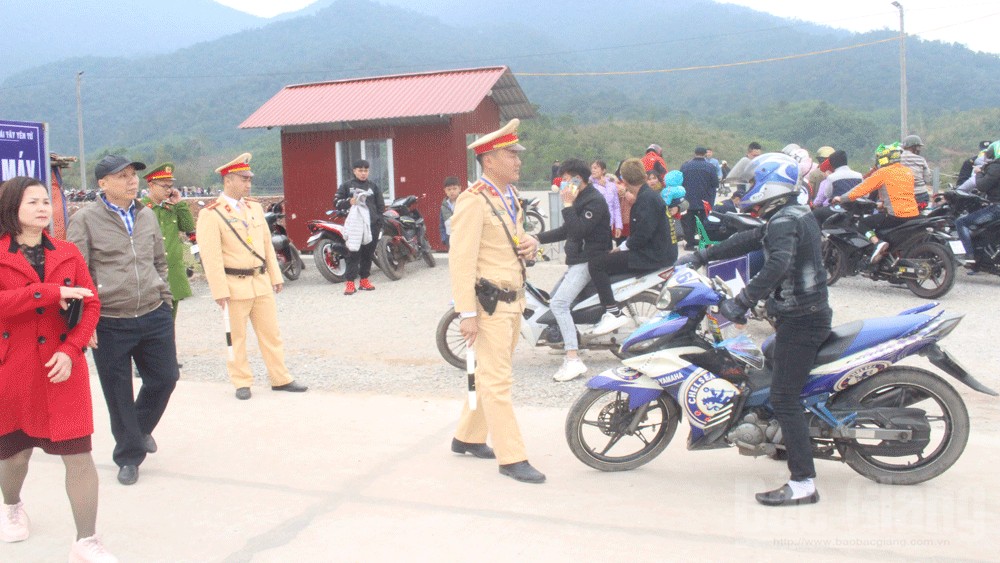 Công an Sơn Động chủ động phương án bảo đảm an toàn tuyệt đối Lễ hội xuân Tây Yên Tử