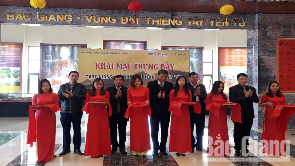 Khai mạc trưng bày “Bắc Giang - vùng đất thiêng Tây Yên Tử”