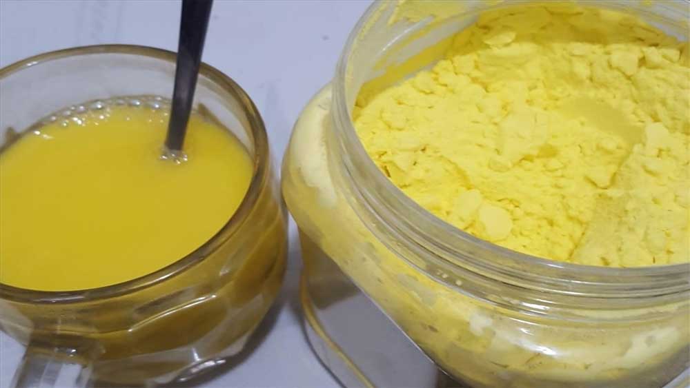 Da hồng hào hơn nhờ tinh bột nghệ