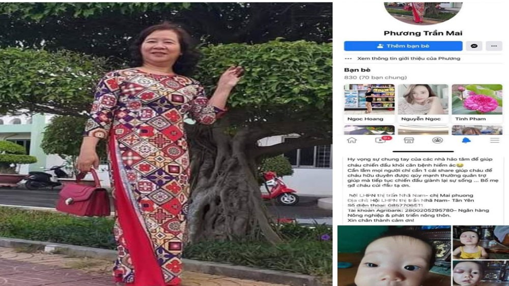 Cảnh giác với trò lừa đảo qua hình thức vận động từ thiện