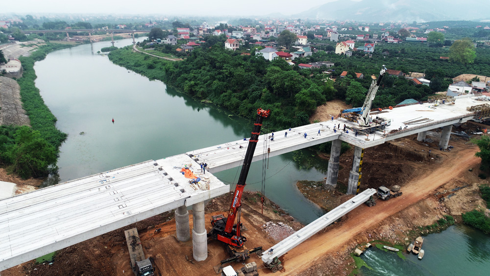 Bắc Giang: Phấn đấu hoàn thành Khuyến mãi Mocbai cầu Chũ (Lục Ngạn) trước ngày 30/5/2021