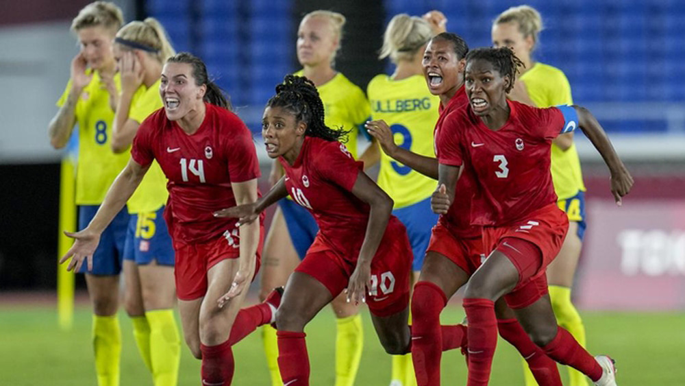 Canada lần đầu đoạt HCV bóng đá nữ Olympic
