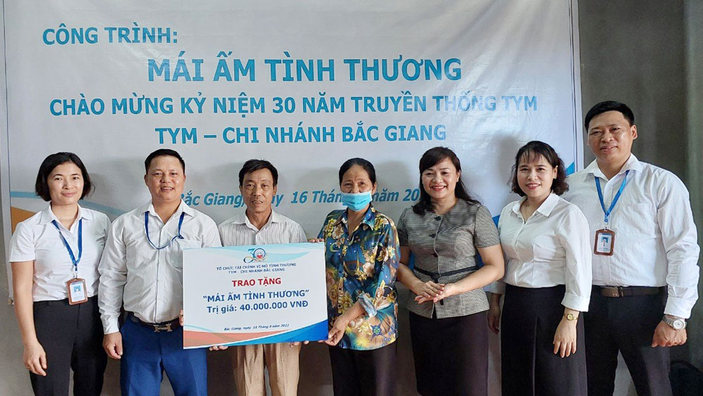 Hỗ trợ Khuyến mãi Mocbai nhà mái ấm tình thương cho hội viên phụ nữ Việt Yên