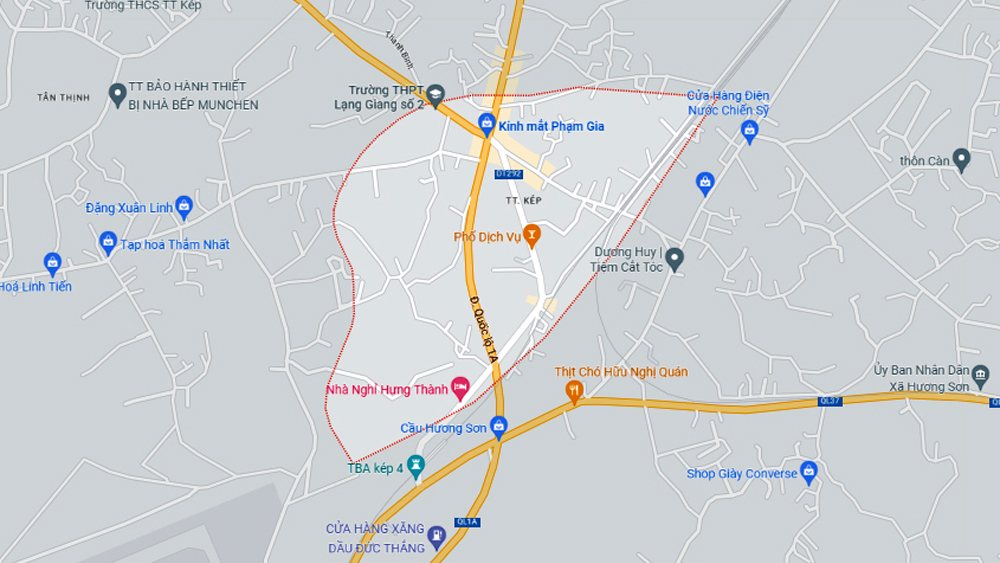 Phê duyệt điều chỉnh cục bộ Quy hoạch chung thị trấn Kép và vùng phụ cận huyện Lạng Giang đến năm 2035