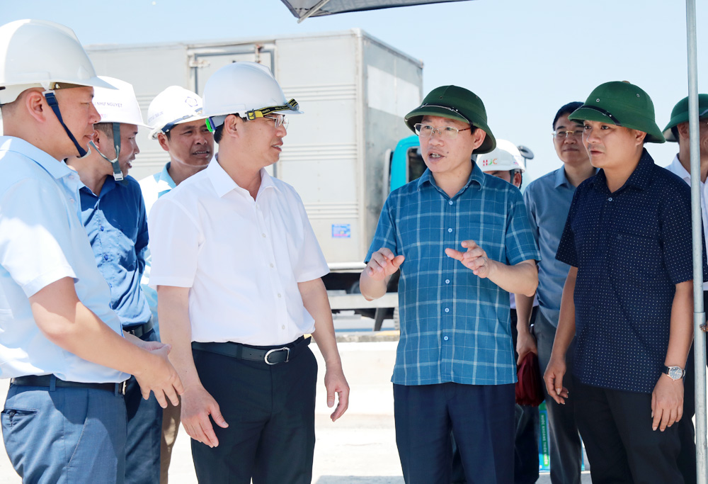 Chủ tịch UBND tỉnh Lê Ánh Dương kiểm tra tiến độ một số dự án Link Đăng Nhập Nhà Cái MB66 Top #1 Việt Nam trọng điểm