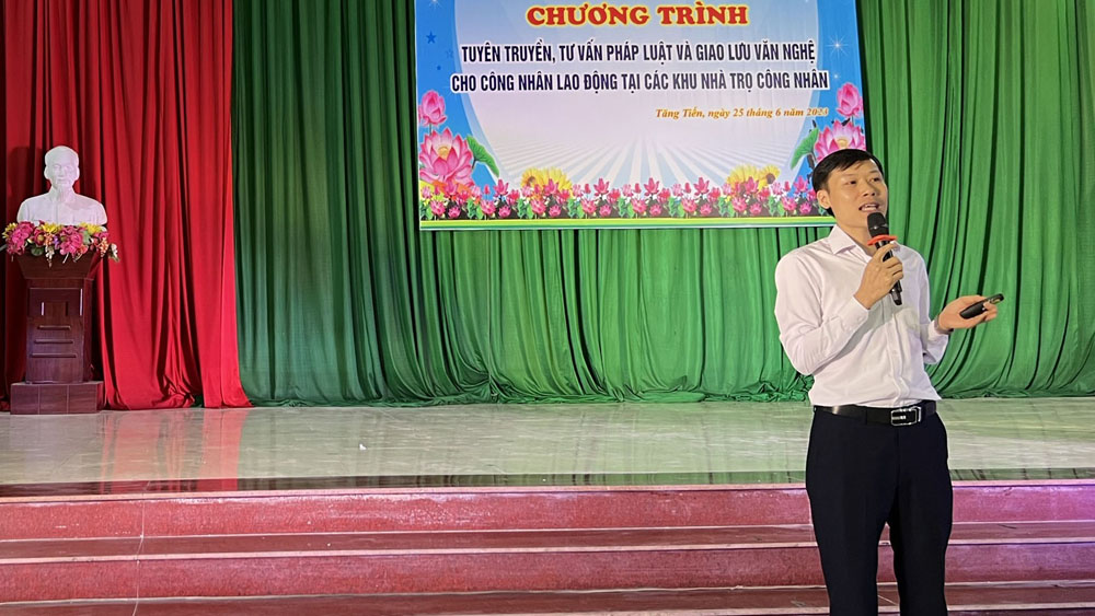 Bắc Giang: Tuyên truyền, tư vấn Mb667.pro cá cược trực tuyến cho công nhân