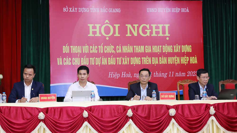 Đối thoại, tháo gỡ khó khăn trong hoạt động đầu tư, Khuyến mãi Mocbai tại huyện Hiệp Hoà