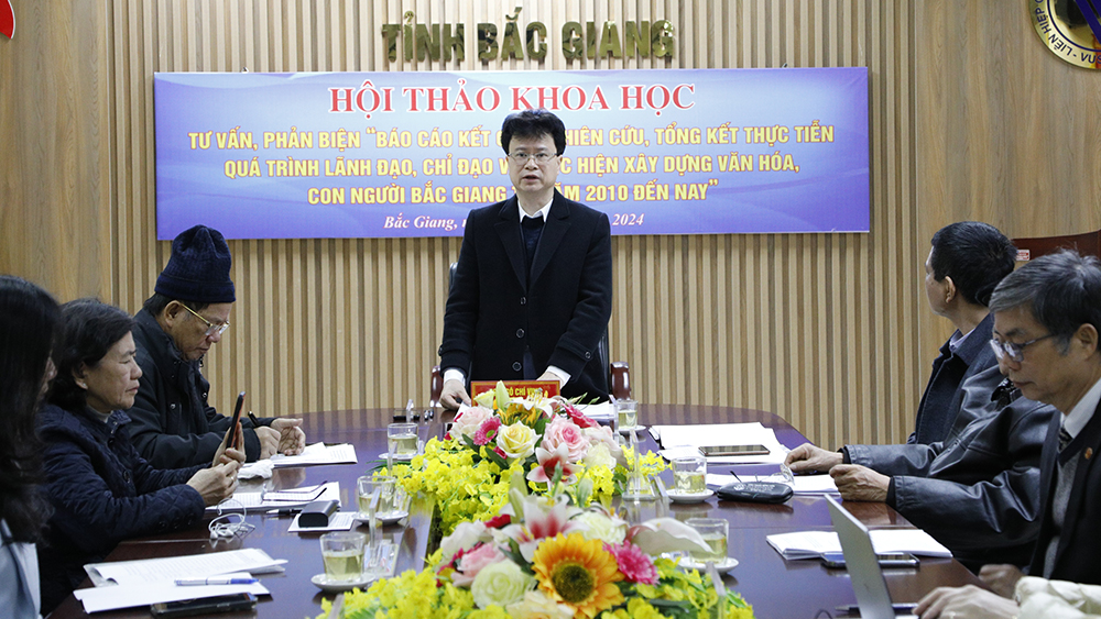Bắc Giang: Hội thảo về Khuyến mãi Mocbai văn hóa, con người Bắc Giang