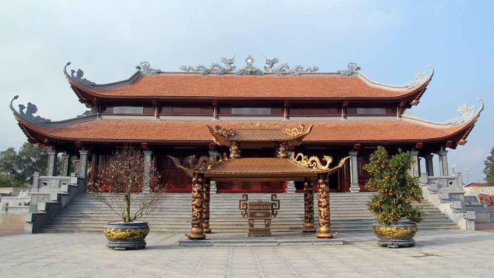 Một số hình ảnh Đền thờ Anh hùng dân tộc Hoàng Hoa Thám và nghĩa quân Yên Thế