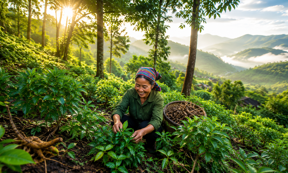 Dược liệu xanh từ đồi, rừng