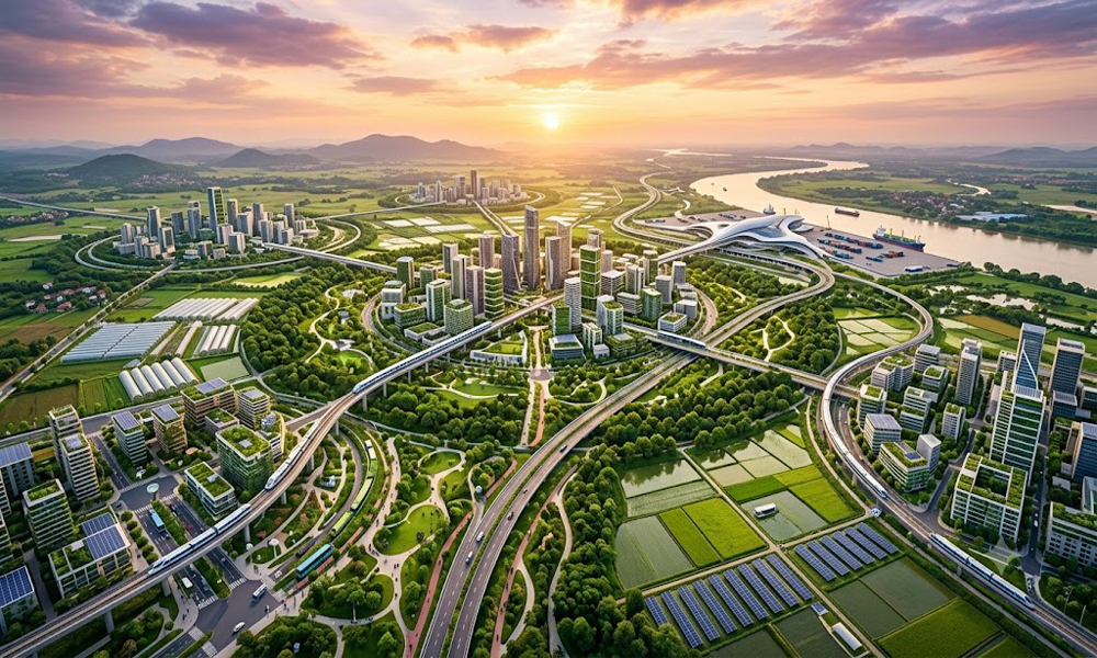 Phát triển đô thị theo mô hình đa trung tâm