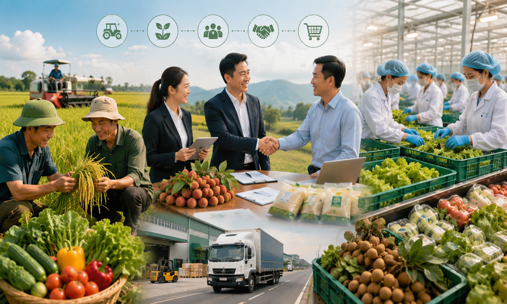Thúc đẩy liên kết theo chuỗi giá trị
