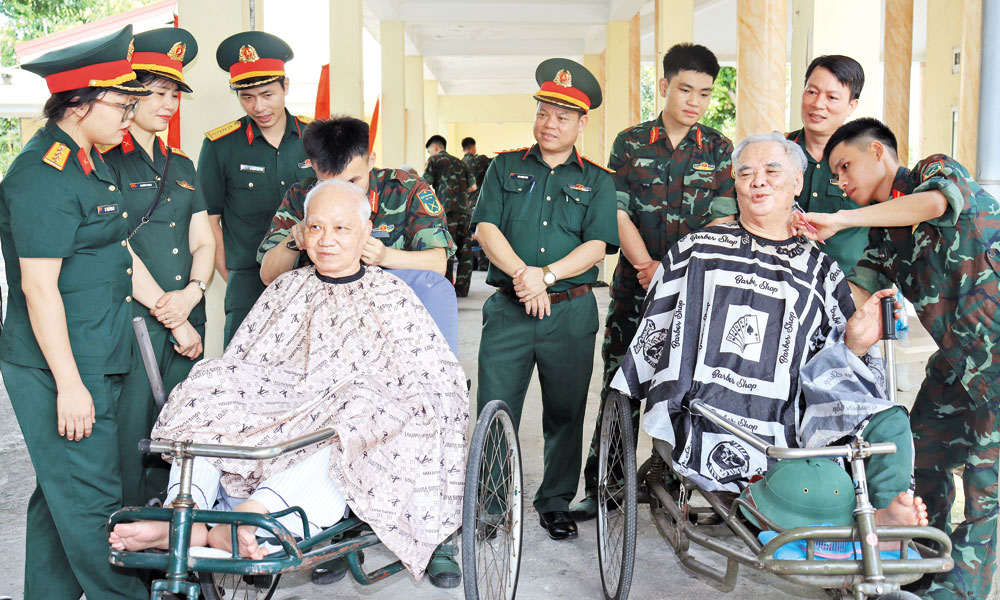 Tháng Bảy ở “ngôi nhà chung” của những thương binh nặng