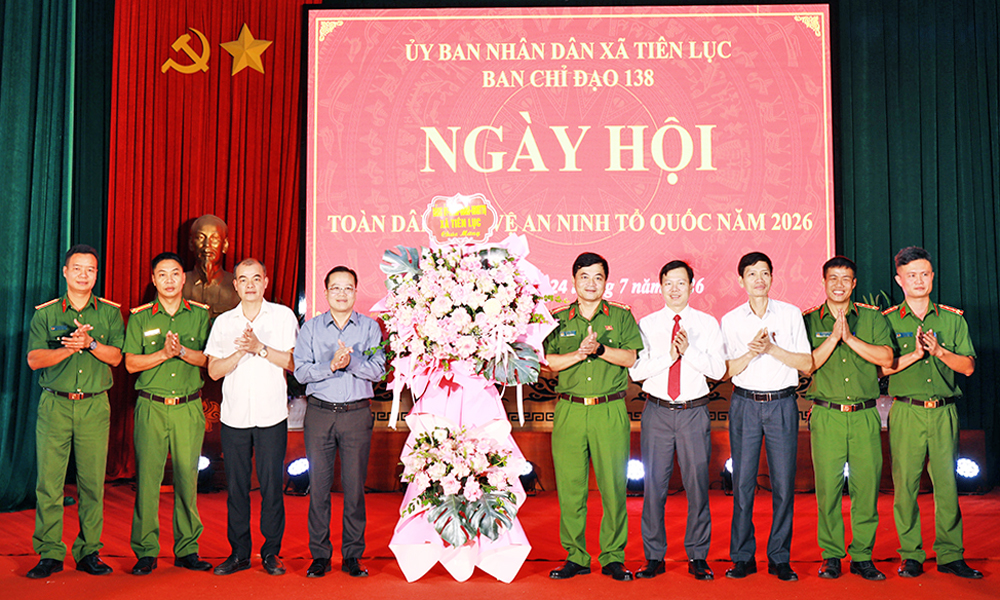 Bắc Ninh: Xã Tiên Lục tổ chức Ngày hội toàn dân bảo vệ an ninh Tổ quốc năm 2026