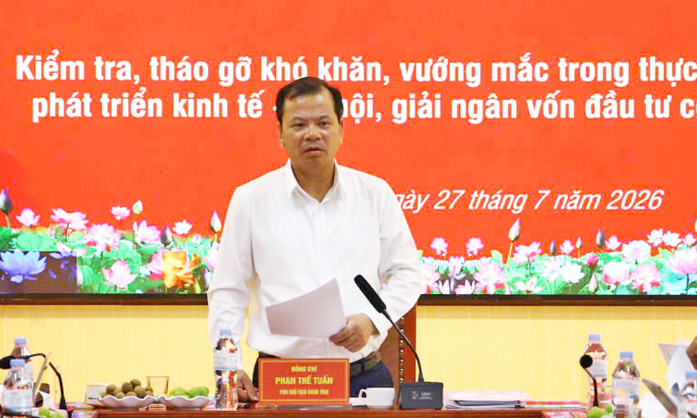 Phó Chủ tịch UBND tỉnh Bắc Ninh Phan Thế Tuấn: Quyết liệt tháo gỡ khó khăn, thúc đẩy phát triển kinh tế - xã hội các xã miền núi