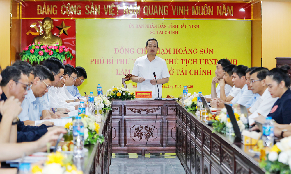 Chủ tịch UBND tỉnh Bắc Ninh Phạm Hoàng Sơn: Sở Tài chính phải là cơ quan tham mưu chiến lược, khơi thông nguồn lực phát triển
