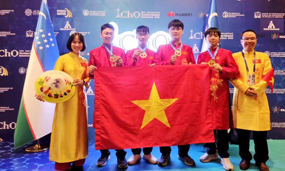 Vietnamese students perform impressively at Int’l Chemistry Olympiad