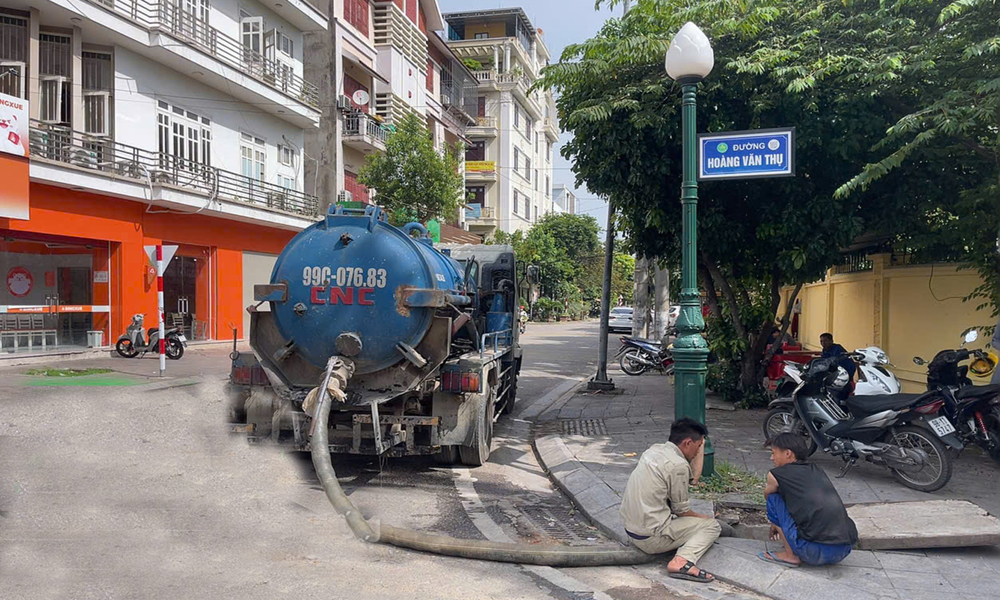 Phường Bắc Giang khẩn trương nạo vét hơn 28 km cống thoát nước trước mùa mưa bão