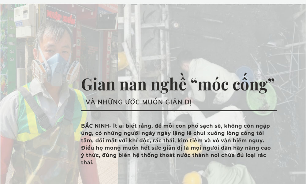  Gian nan nghề “móc cống” và những ước muốn giản dị
