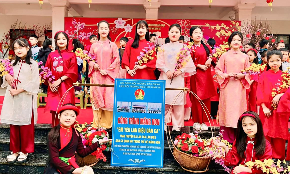 Công trình măng non giúp lan tỏa tình yêu quan họ