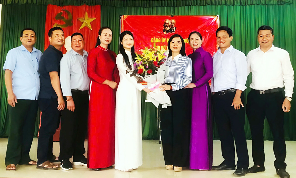 Hai điểm nhấn trong công tác Mocbai10 được xếp hạng cao nhất ở phường Chũ