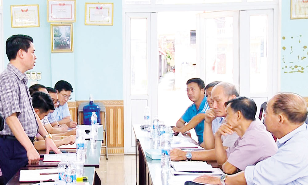Hướng về cơ sở Khuyến mãi Mocbai tổ chức đảng vững mạnh