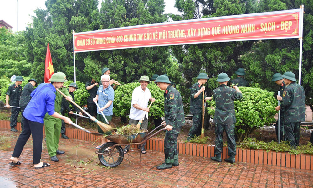 Gắn bó quân dân từ những việc làm nghĩa tình