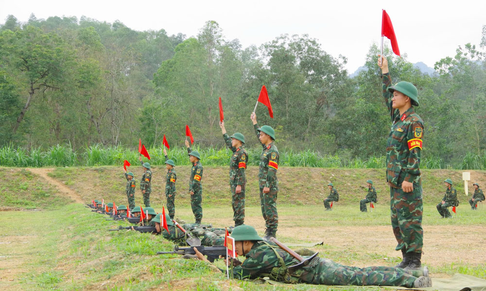 Vững vàng sau những tháng đầu quân ngũ