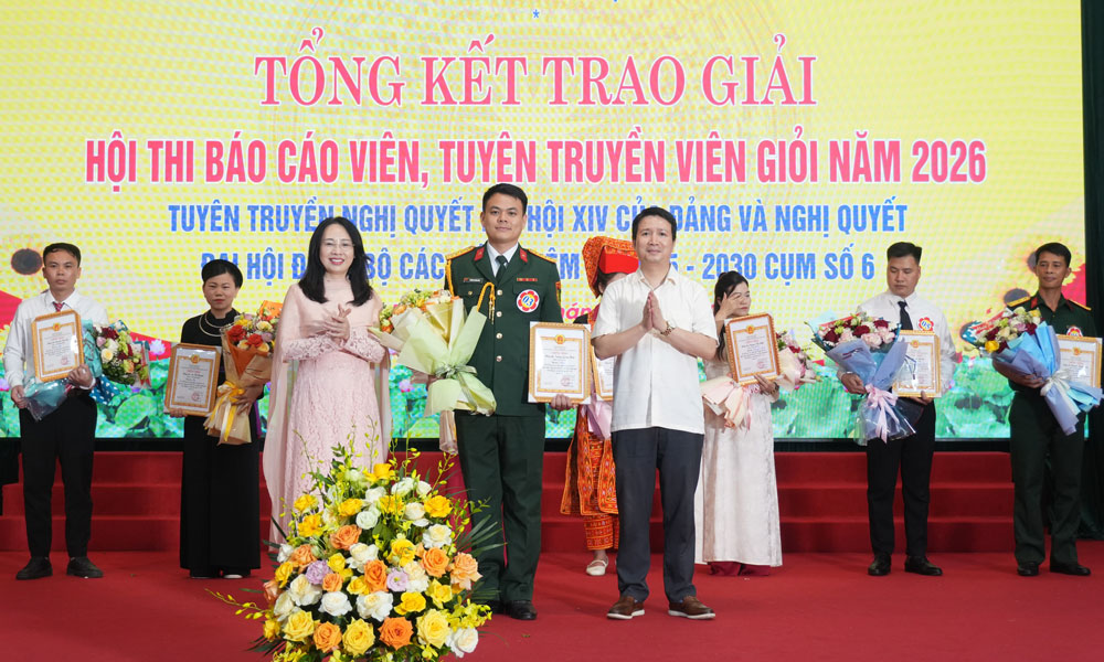 Lan tỏa Hội thi Báo cáo viên, Tuyên truyền viên giỏi