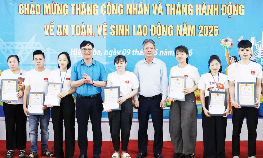 Mb6623 Thiên đường trò chơi trao thưởng cho công nhân có nhiều sáng kiến