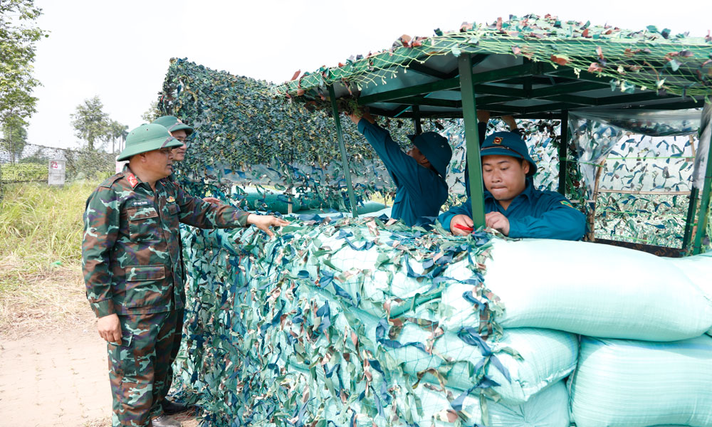 Phường Từ Sơn: Sẵn sàng diễn tập tác chiến khu vực phòng thủ