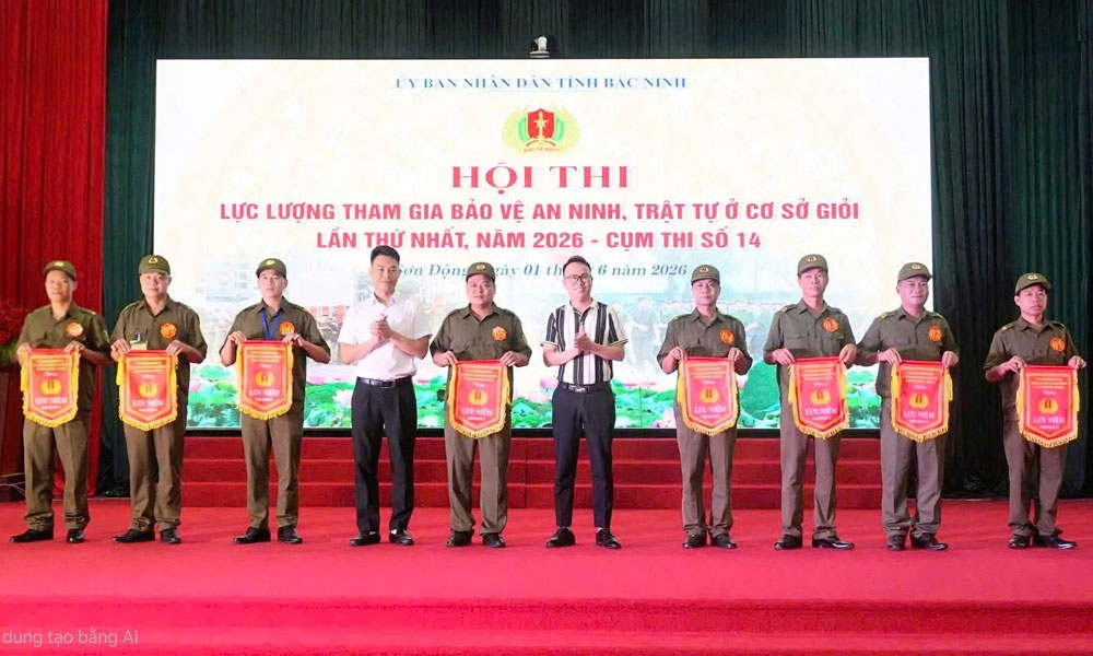 15 đội xuất sắc vào chung kết hội thi an ninh, trật tự ở cơ sở giỏi