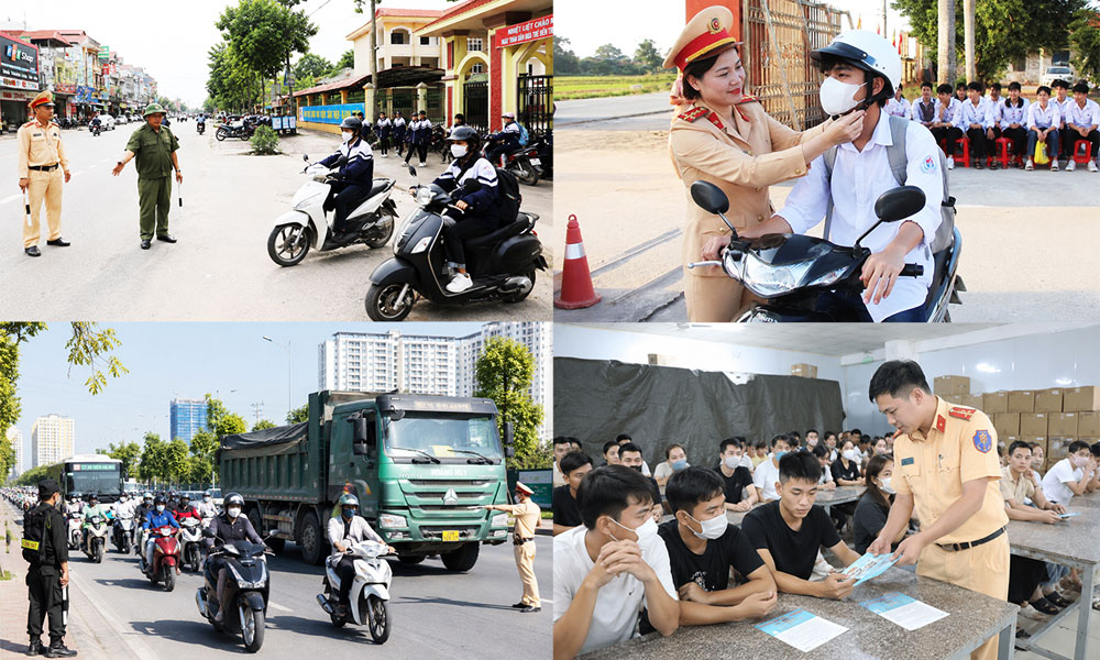 Bắc Ninh tăng cường bảo đảm an toàn giao thông cho công nhân và học sinh