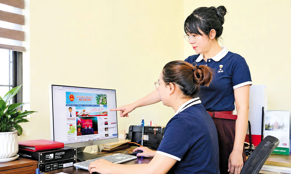 Hiện đại hóa hệ thống thông tin cơ sở để giảm nghèo bền vững