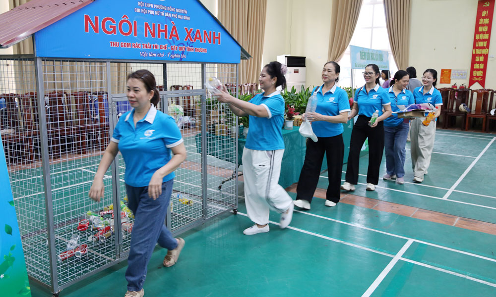 Phường Đồng Nguyên: Chung tay giữ gìn môi trường sống xanh