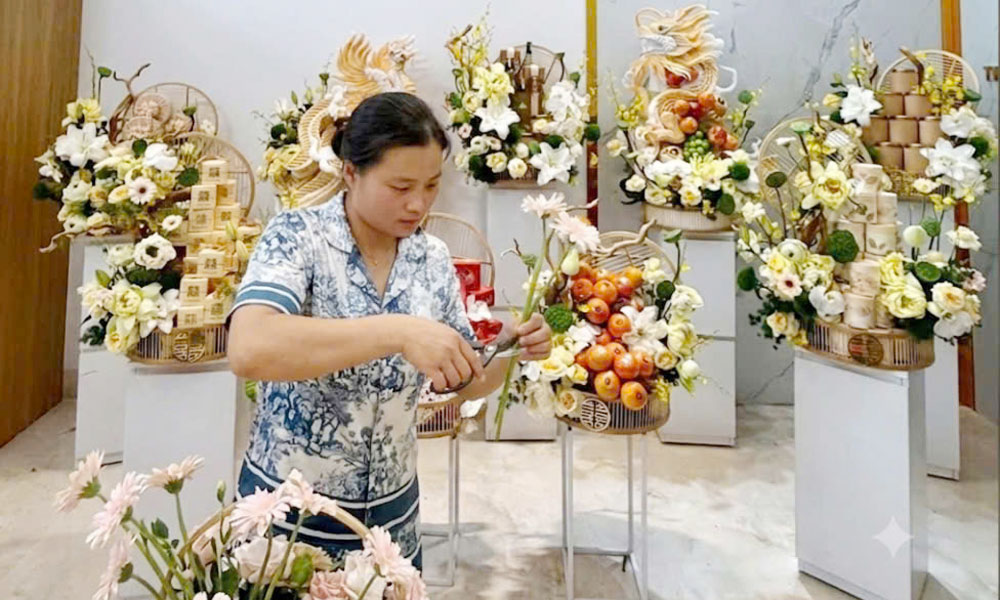 Sắc màu Hàn Quốc giữa làng quê Thanh Giã