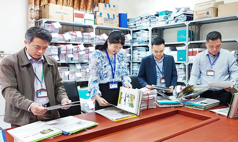Yên Dũng: Tập trung hoàn thiện hồ sơ, tài liệu để bàn giao 