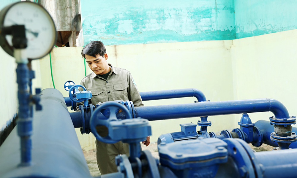 Tân Yên: Đầu tư nguồn lực Khuyến mãi Mocbai công trình nước sạch