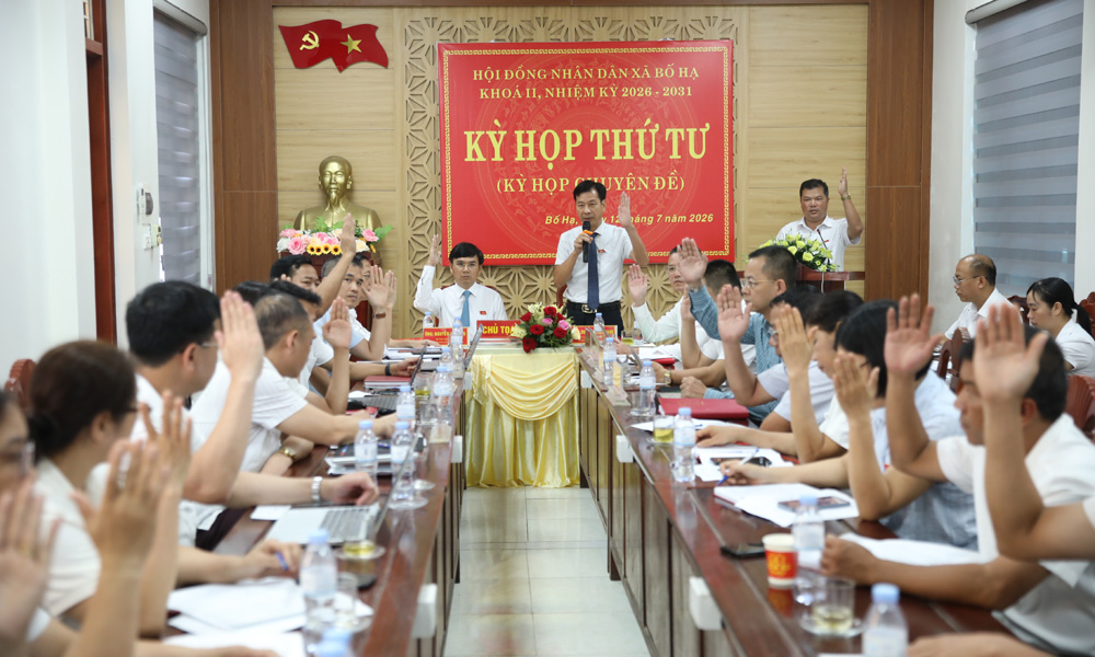 Xã Bố Hạ đáp ứng đầy đủ 5 tiêu chuẩn thành lập phường