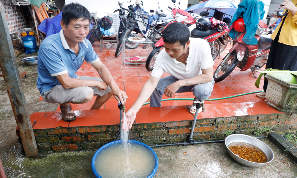 Người dân xã Sơn Động mong sớm được sử dụng nước sạch