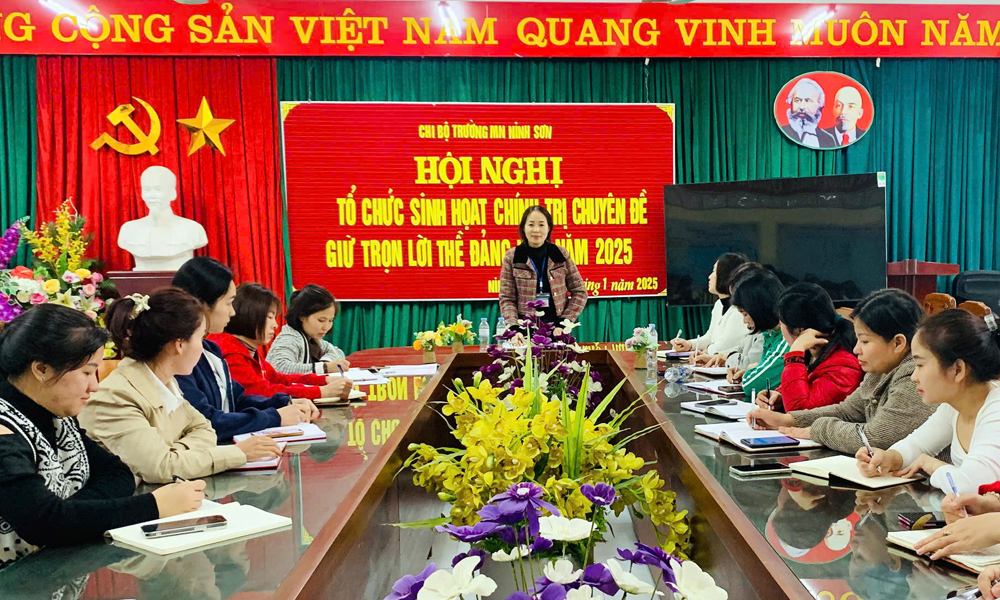 Đảng bộ TX Việt Yên: Sinh hoạt Mocbai com bảo mật SSL an toàn chuyên đề “Giữ trọn lời thề đảng viên”