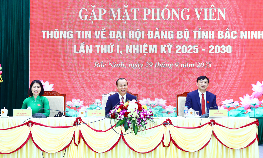 Gặp mặt báo chí thông tin về Đại hội Đảng bộ Trang Chủ Chính Thức MB66.COM lần thứ I 