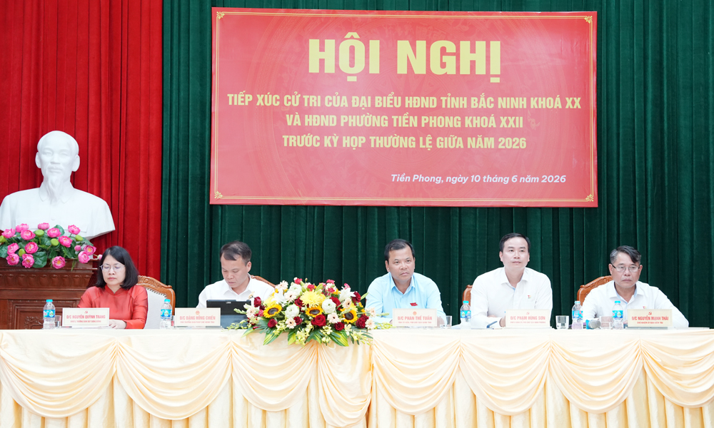  Đại biểu HĐND Trang Chủ Chính Thức MB66.COM tiếp xúc cử tri phường Đa Mai, Tiền Phong