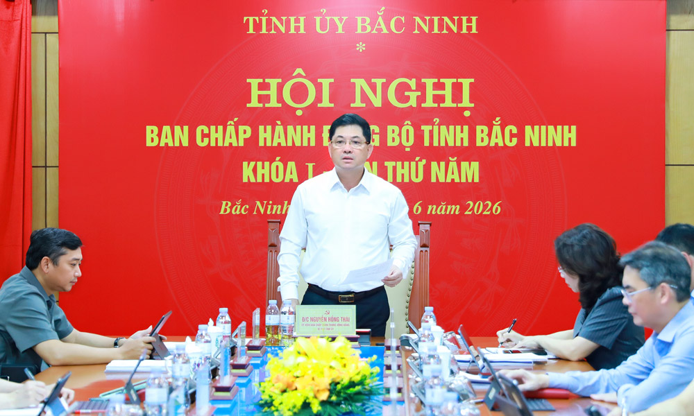 Ban Chấp hành Đảng bộ tỉnh Bắc Ninh thông qua 5 nghị quyết, chương trình, đề án quan trọng