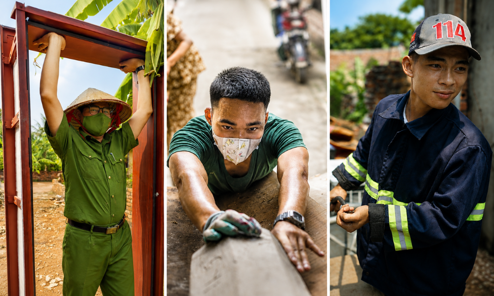 Nghĩa tình quân dân giữa 'nắng lửa' Gia Bình