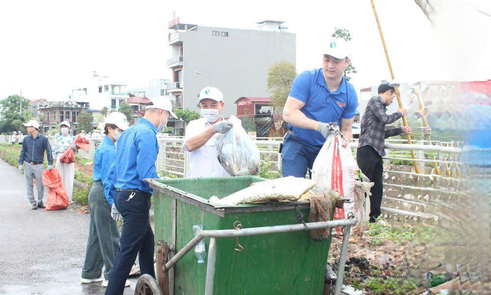 Bắc Giang: Phát động Chiến dịch cao điểm "Dọn sạch rác thải sinh hoạt và phủ xanh đất trống" 