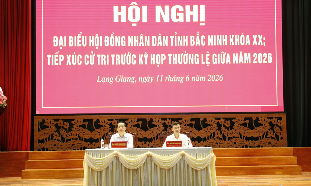 Bắc Ninh: Cử tri xã Lạng Giang, Tân Dĩnh, Mỹ Thái kiến nghị nhiều vấn đề dân sinh 