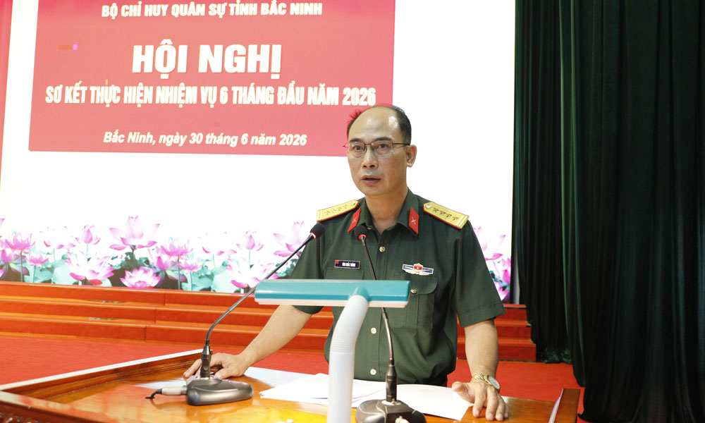 Bộ Chỉ huy quân sự Trang Chủ Chính Thức MB66.COM: Hoàn thành xuất sắc nhiều nhiệm vụ  trong 6 tháng đầu năm